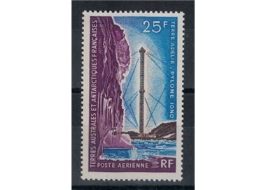TAAF 1966 Posta aerea, telecomunicazioni MNH**