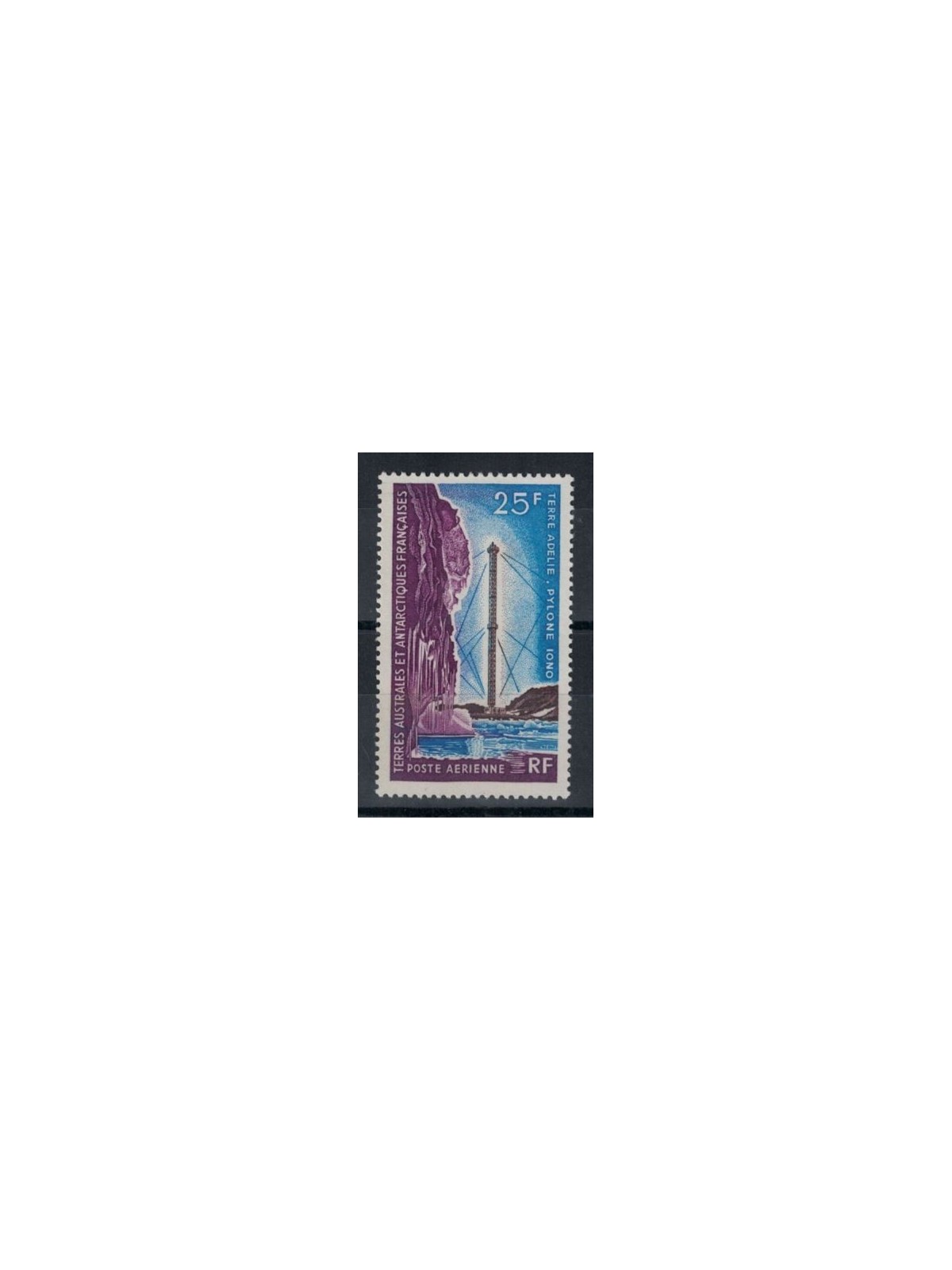 TAAF 1966 Airmail, telecommunications MNH**