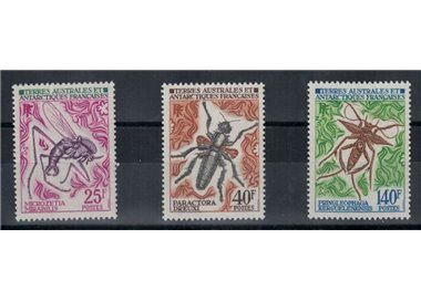 TAAF 1972 Fauna, insetti 3v MNH**