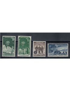 TERRITORIO ANTARTICO AUSTRALIANO 1959 Serie ordinaria 4v MNH**
