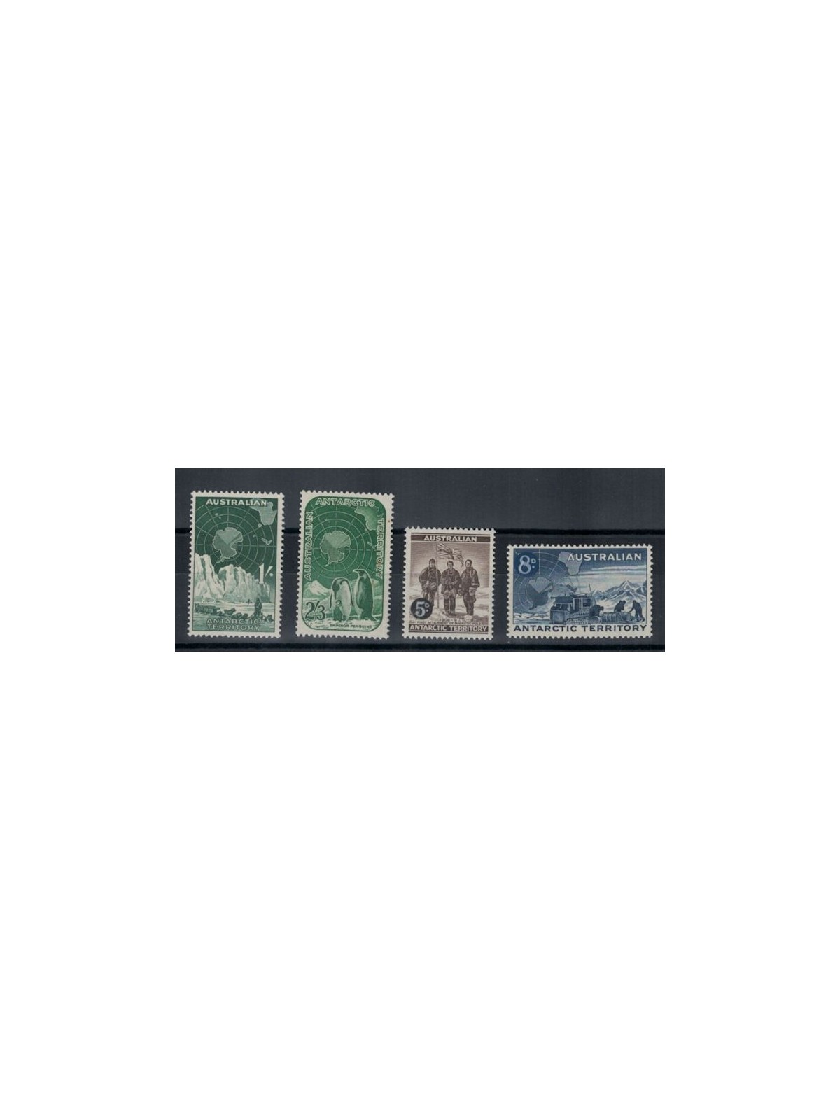 AUSTRALIAN ANTARCTIC TERRITORY 1959 Ordinary series 4v MNH**