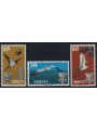 TAIWAN 1963 Postal Union, birds 3v MNH**