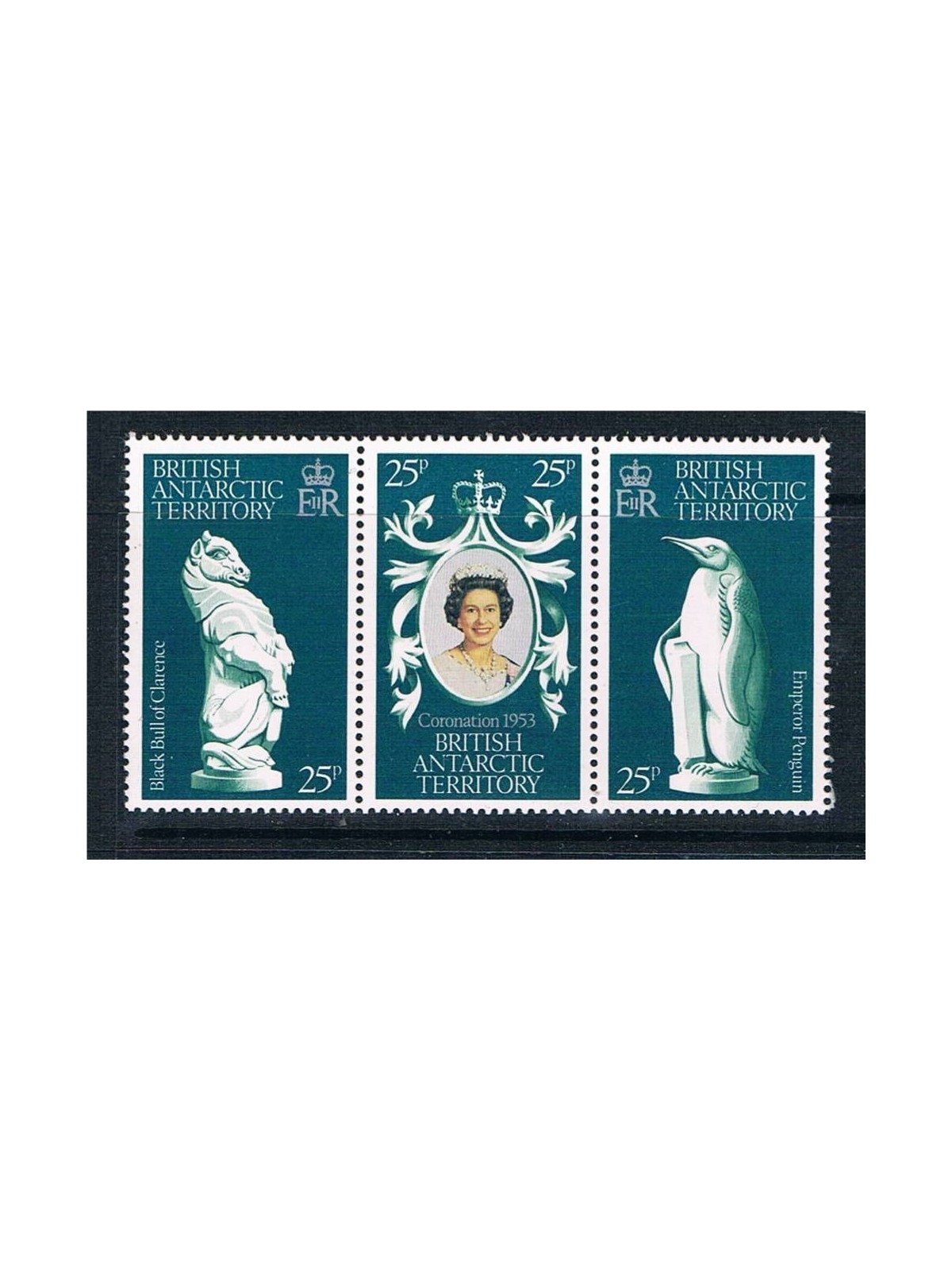 BRITISH ANTARCTIC TERRITORY 1978 Silver Jubilee 3v MNH**
