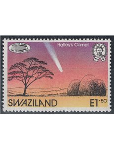 SWAZILAND 1986 Halley's Comet MNH**