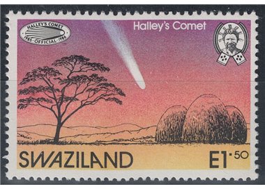 SWAZILAND 1986 Cometa di Halley MNH**