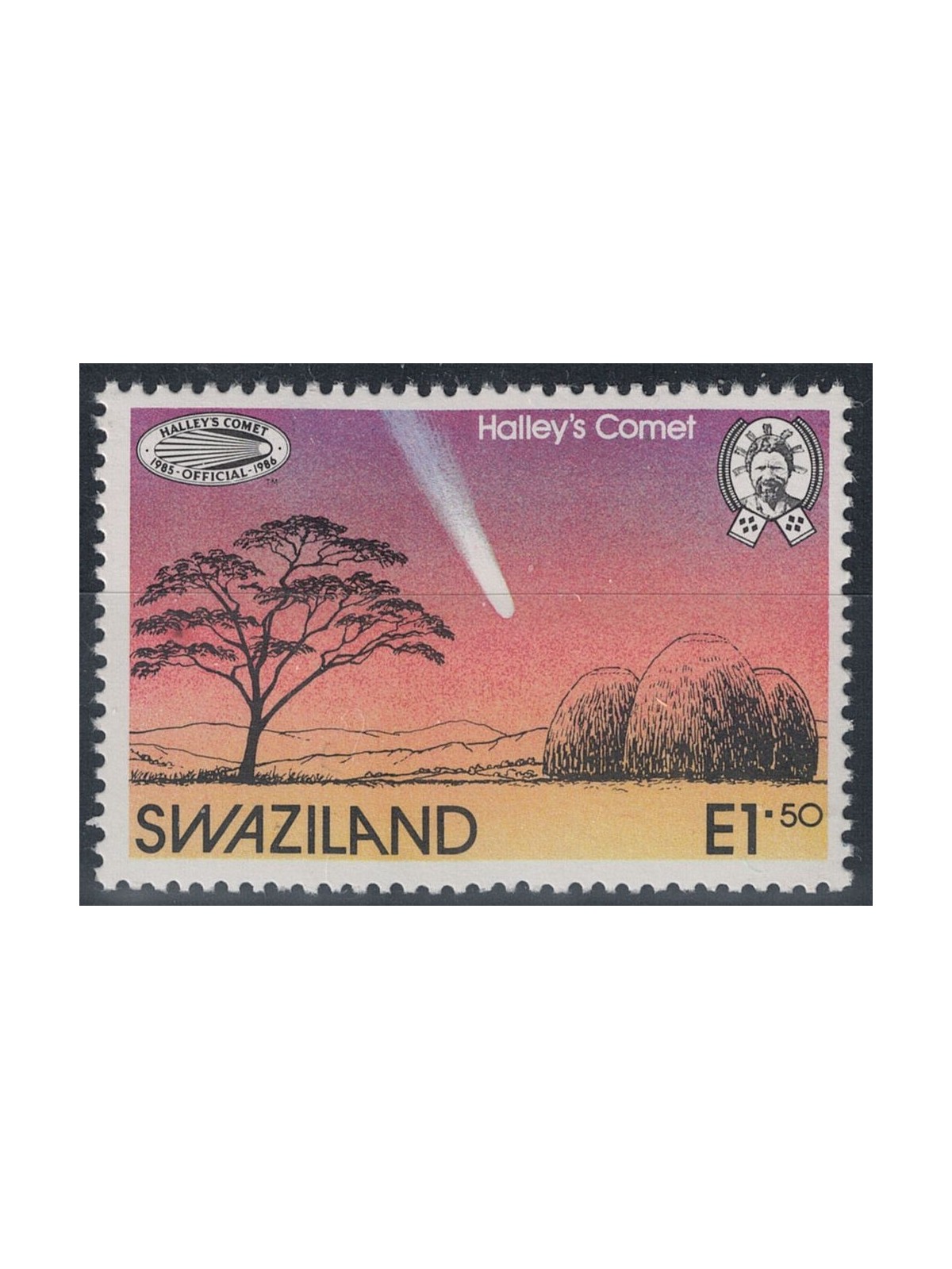 SWAZILAND 1986 Cometa di Halley MNH**