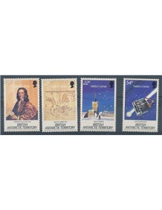 BRITISH ANTARCTIC TERRITORY 1986 Halley's Comet 4v MNH**