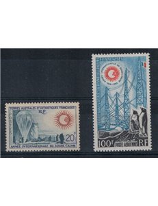 TAAF 1963 Sole calmo 2v MNH**