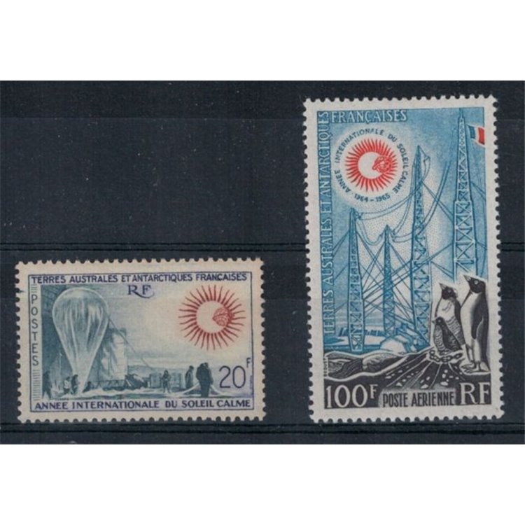 TAAF 1963 Calm Sun 2v MNH**