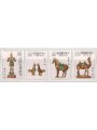 TAIWAN 1980 Ceramiche della dinastia T'Ang 4v MNH**