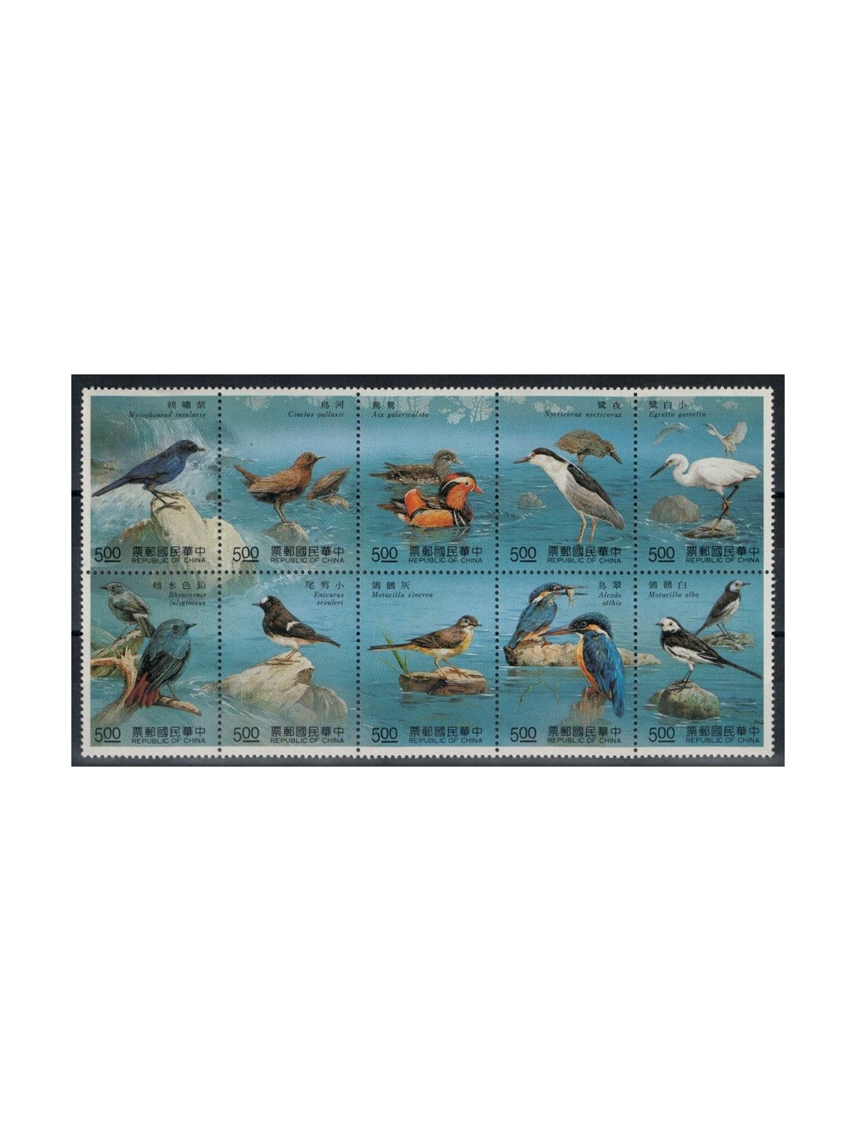 TAIWAN 1991 Waterfowl 10v MNH**