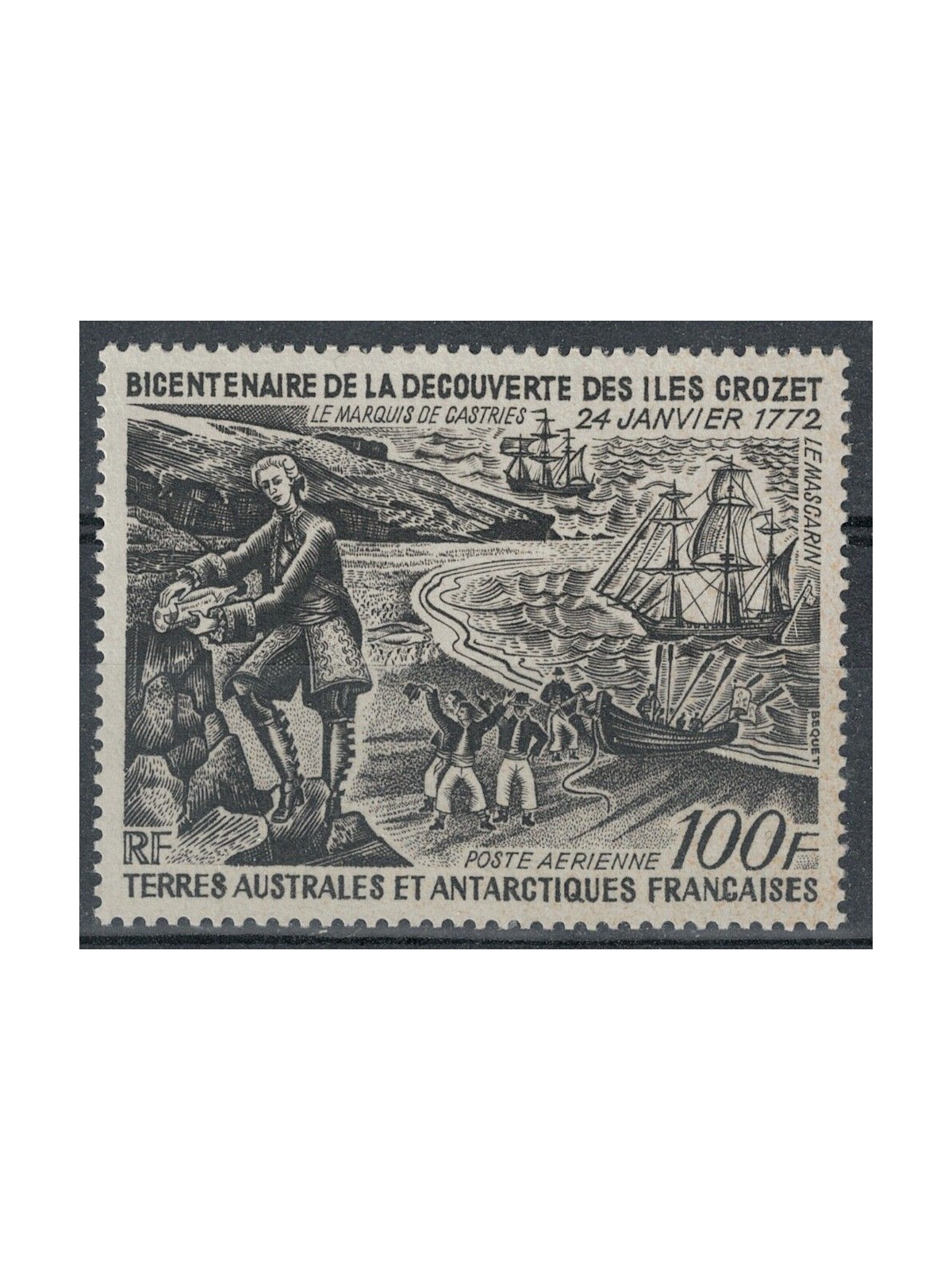 TAAF 1972 Crozet Islands MNH**
