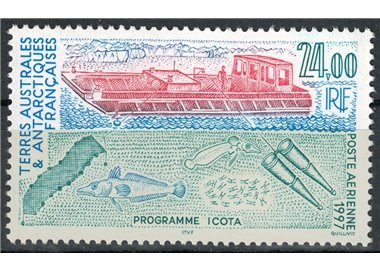 TAAF 1997 Programma ICOTA, posta aerea MNH**