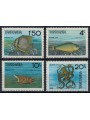 TANZANIA 1986 Marine life, fish 4v MNH**