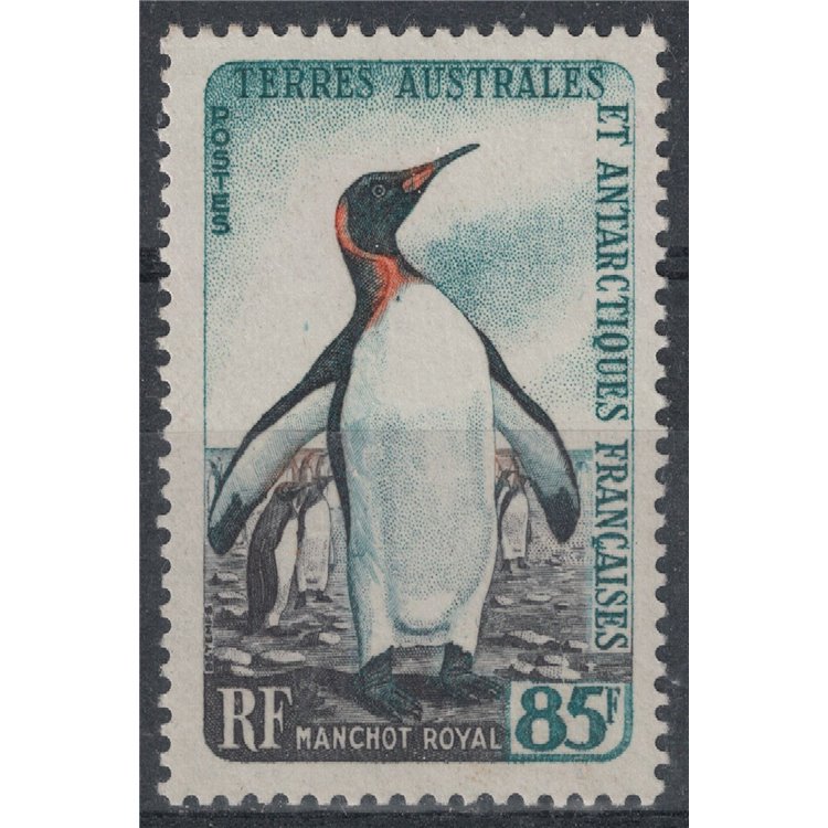 TAAF 1960 Fauna, pinguino reale MNH**