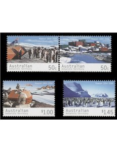 AUSTRALIAN ANTARCTIC TERRITORY 2004 Mawson Station 4v MNH**