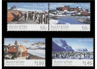 AUSTRALIAN ANTARCTIC TERRITORY 2004 Mawson Station 4v MNH**