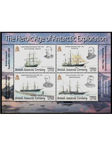 TERRITORIO ANTARTICO BRITANNICO 2008 Esplorazione Antartico BF MNH**
