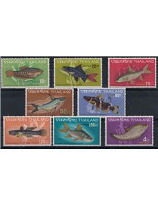 THAILAND 1968 Marine fauna (Fish) 8v MNH**