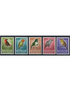 TOGO 1964-65 Fauna, uccelli 5v MNH**