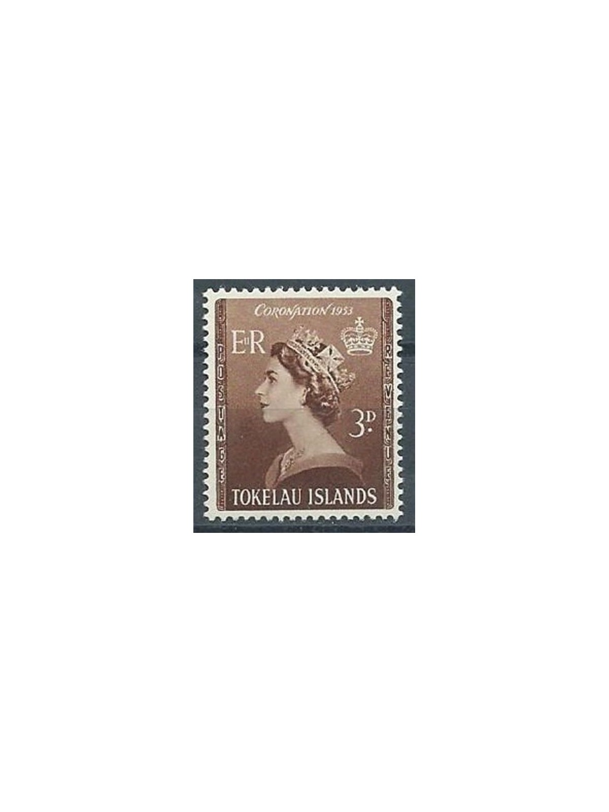 TOKELAU 1953 Coronation 1v MNH**