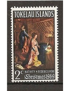 TOKELAU 1969 Christmas 1v MNH**