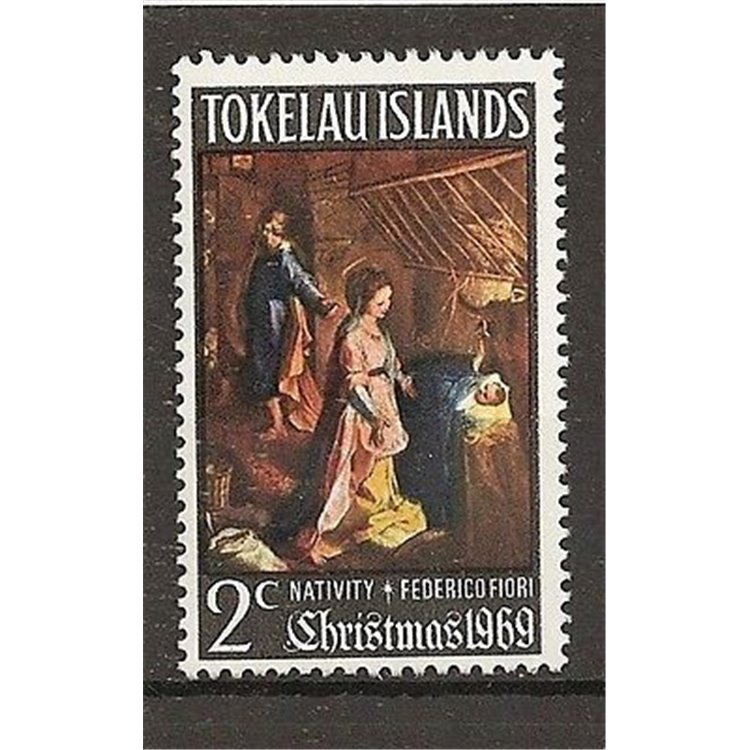 TOKELAU 1969 Christmas 1v MNH**
