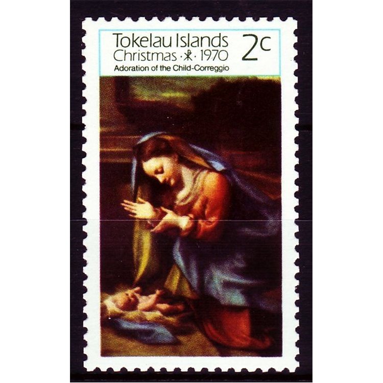 TOKELAU 1970 Christmas 1v MNH**