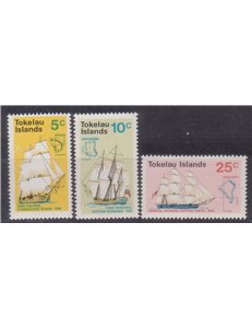 TOKELAU 1970 Scoperta - Discovery 3v MNH**