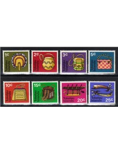 TOKELAU 1971 Artigianato - Handicrafts 8v MNH**