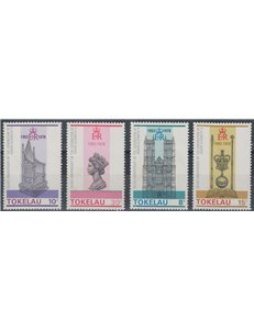 TOKELAU 1978 Silver Jubilee 4v MNH**