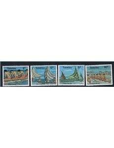 TOKELAU 1978 Canoe games 4v MNH**