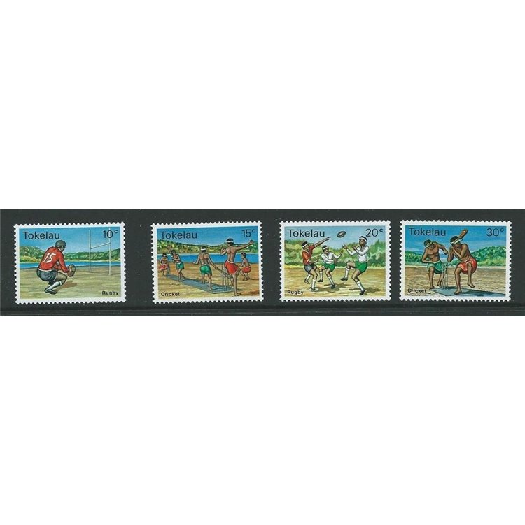 TOKELAU 1979 Ball sports 4v MNH**
