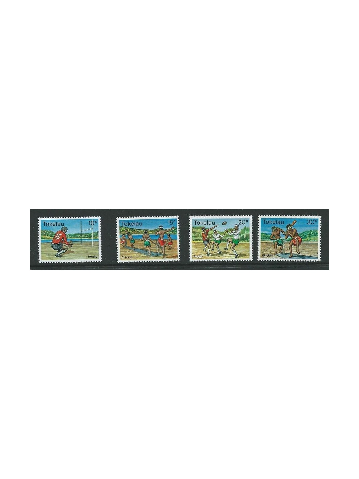 TOKELAU 1979 Ball sports 4v MNH**