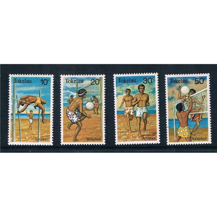 TOKELAU 1981 Sports 4v MNH**