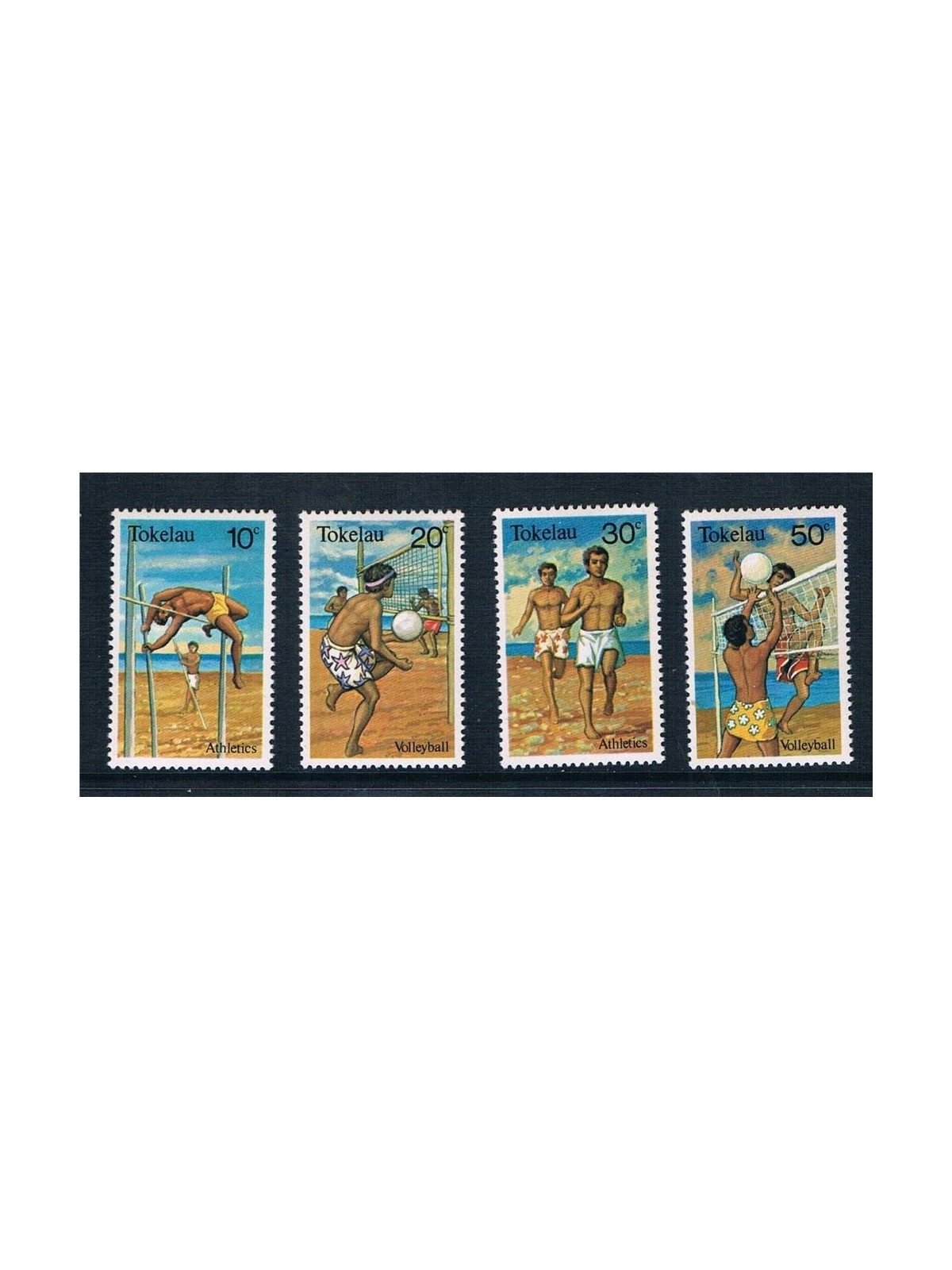 TOKELAU 1981 Sports 4v MNH**