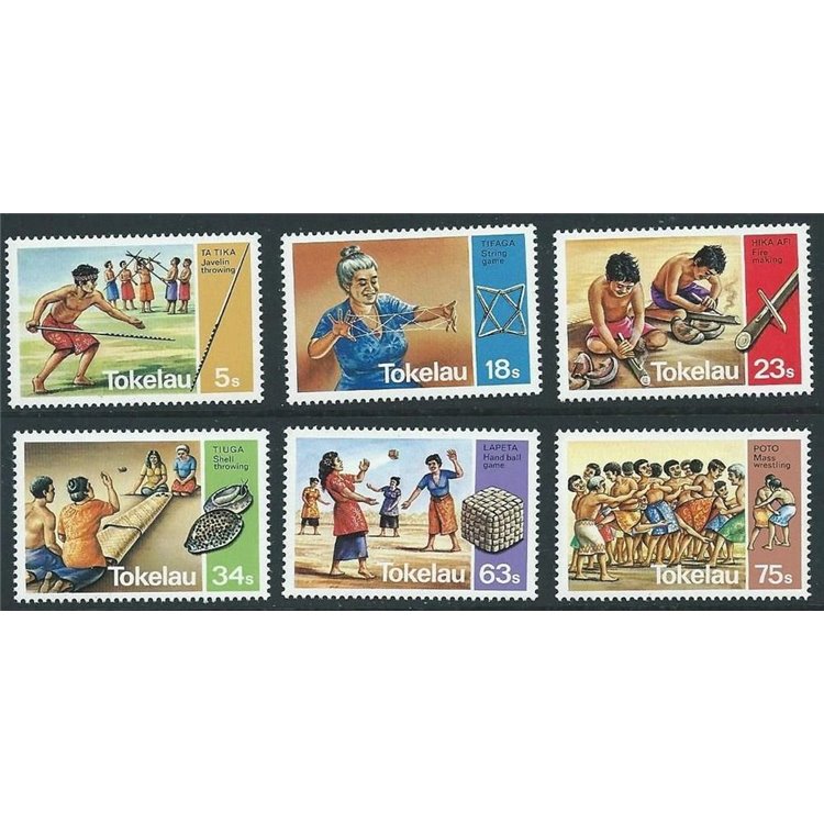 TOKELAU 1983 Sport, games 6v MNH**