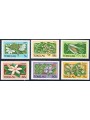 TOKELAU 1987 Clubs - Flowers 6v MNH**