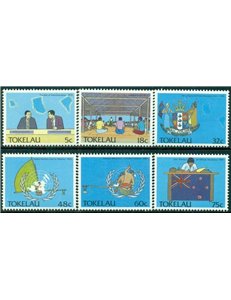 TOKELAU 1988 Political events 6v MNH**