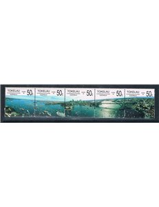 TOKELAU 1988 Sydpex 5v MNH**