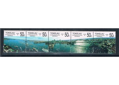 TOKELAU 1988 Sydpex 5v MNH**