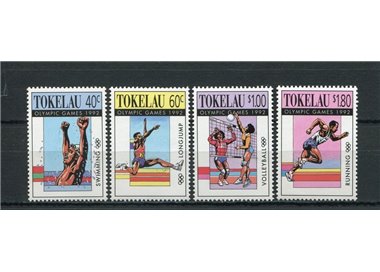 TOKELAU 1992 Olympic Games Barcelona 4v MNH**