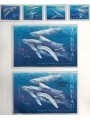 TOKELAU 1997 Humpback whale 4v + 2 s/s MNH**