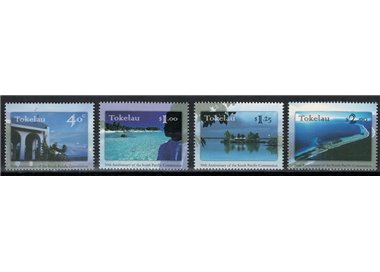 TOKELAU 1997 South Pacific commission 4v MNH**