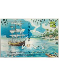 TOKELAU 1999 Australia 99 exposition 1 s/s MNH**