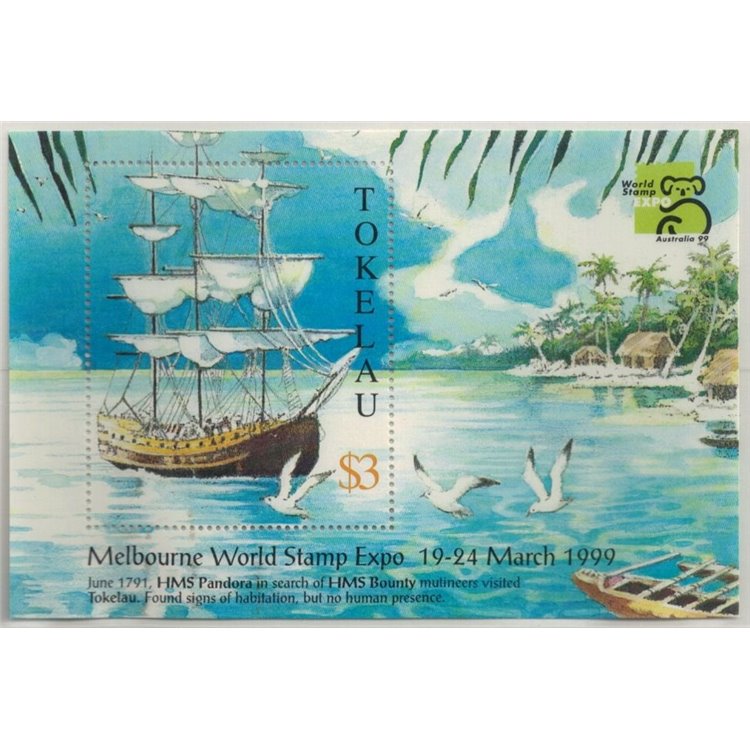 TOKELAU 1999 Australia 99 exposition 1 BF MNH**