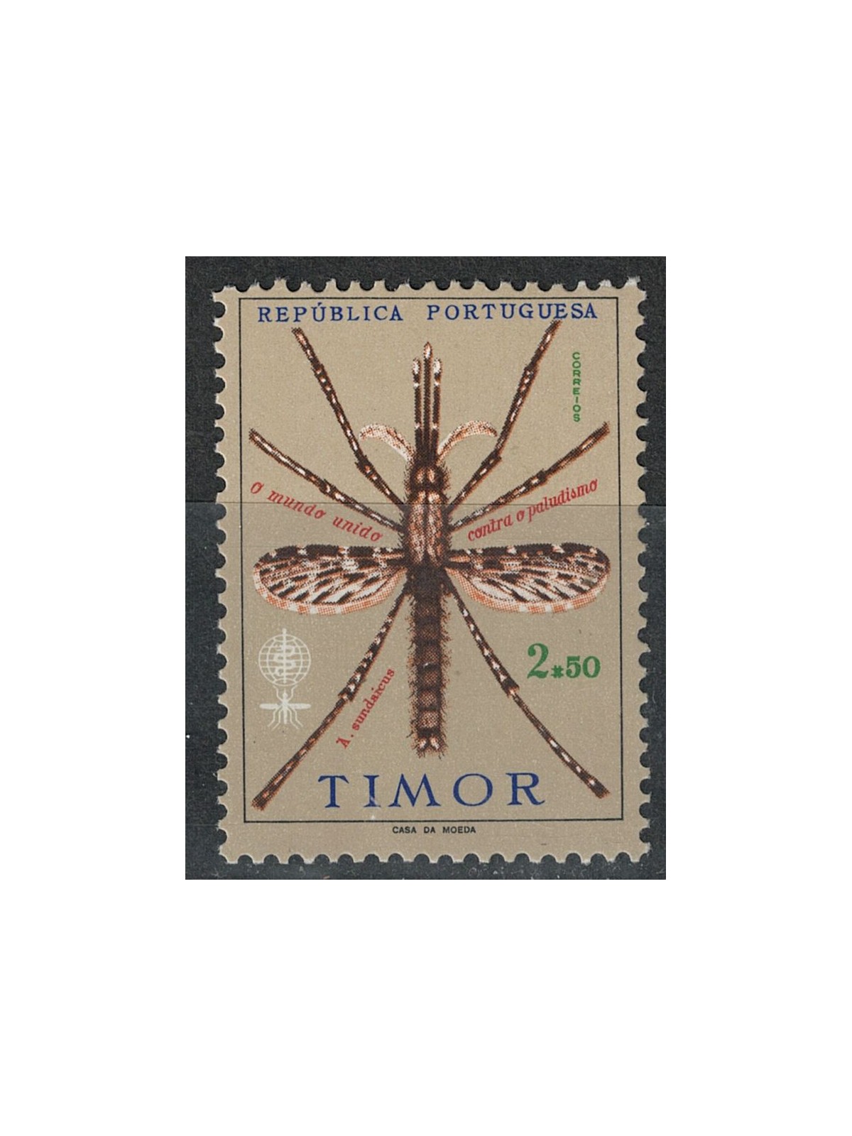 TIMOR 1962 Fight against malaria MNH**