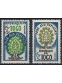 TOGO 1960 Anno mondiale del rifugiato 2v MNH**