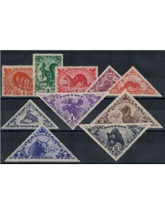 TOUVA 1935 Animals 10v MH*