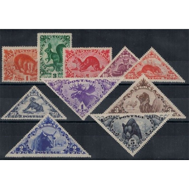 TOUVA 1935 Animali 10v MH*